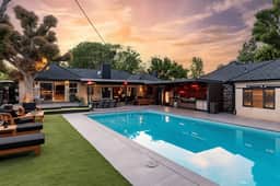 Luxury Van Nuys Escape | 3BR Home W. Pool, & Gym