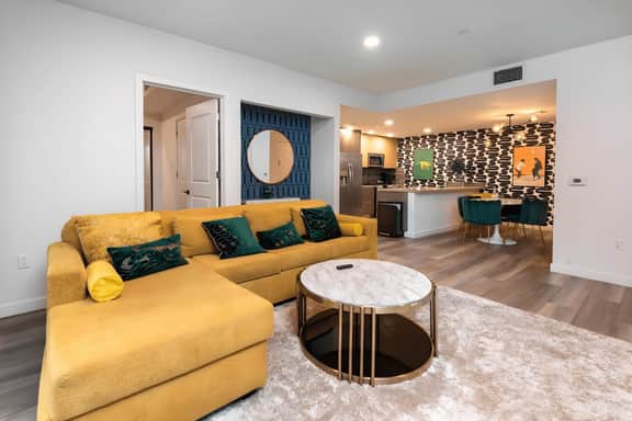 Luxe 2BR Apartment with Parking & Outdoor Lounge