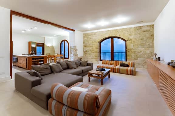 Modern Beachfront 2BR with Scenic Balcony and Parking Spot